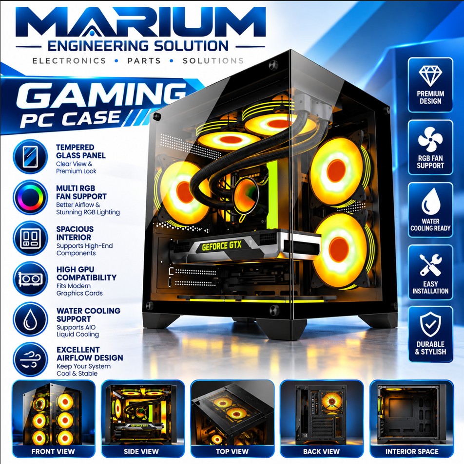 RGB gaming Cassing